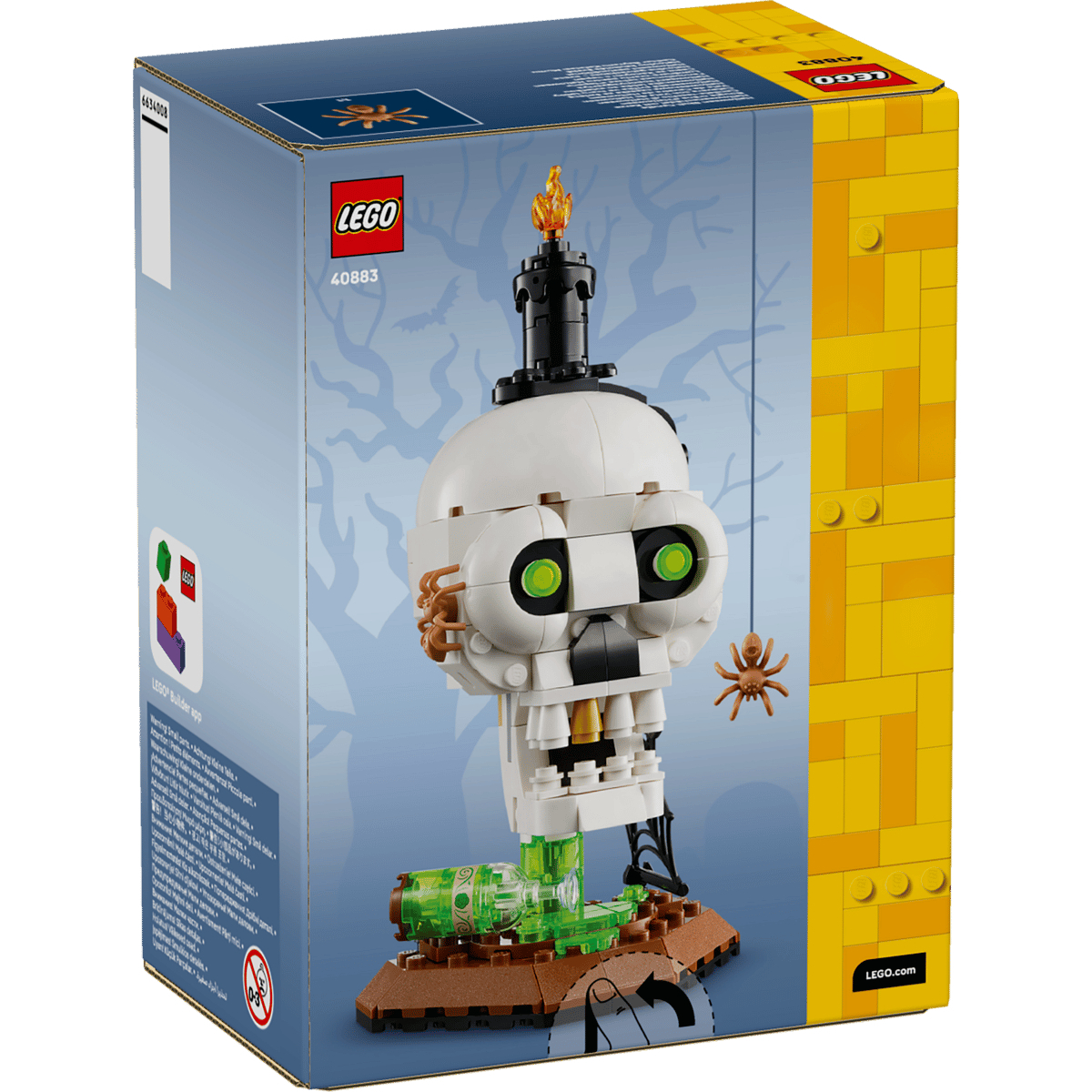 LEGO 40883 萬聖節骷髏頭蠟燭