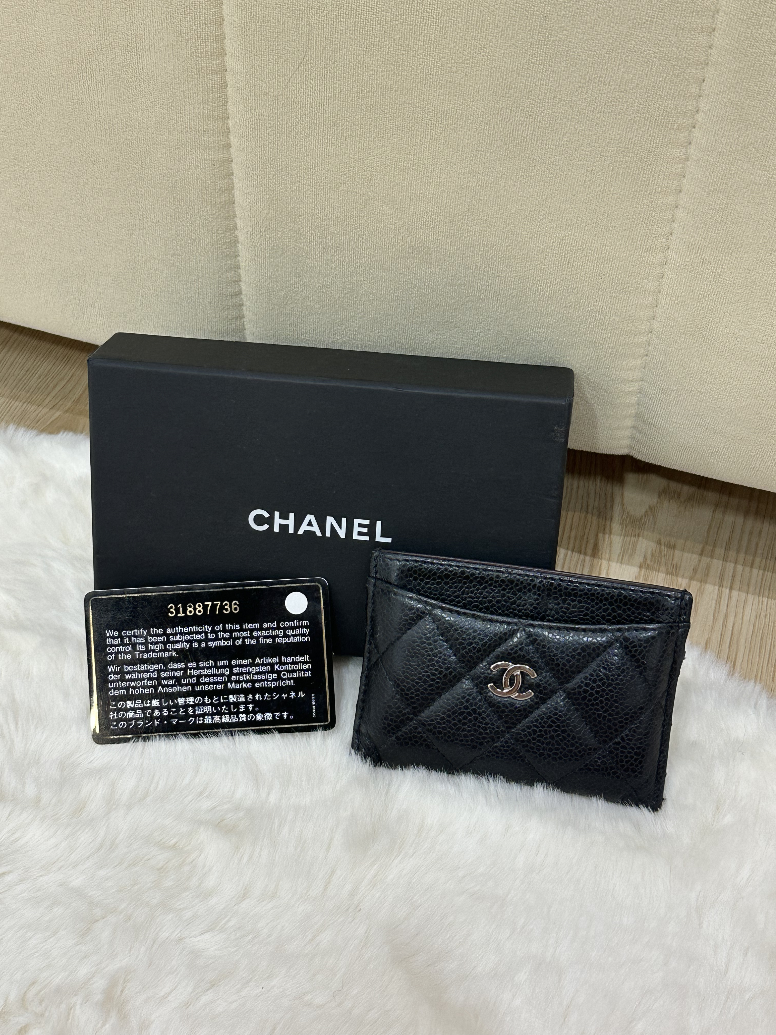 Chanel card holder  現貨❣️