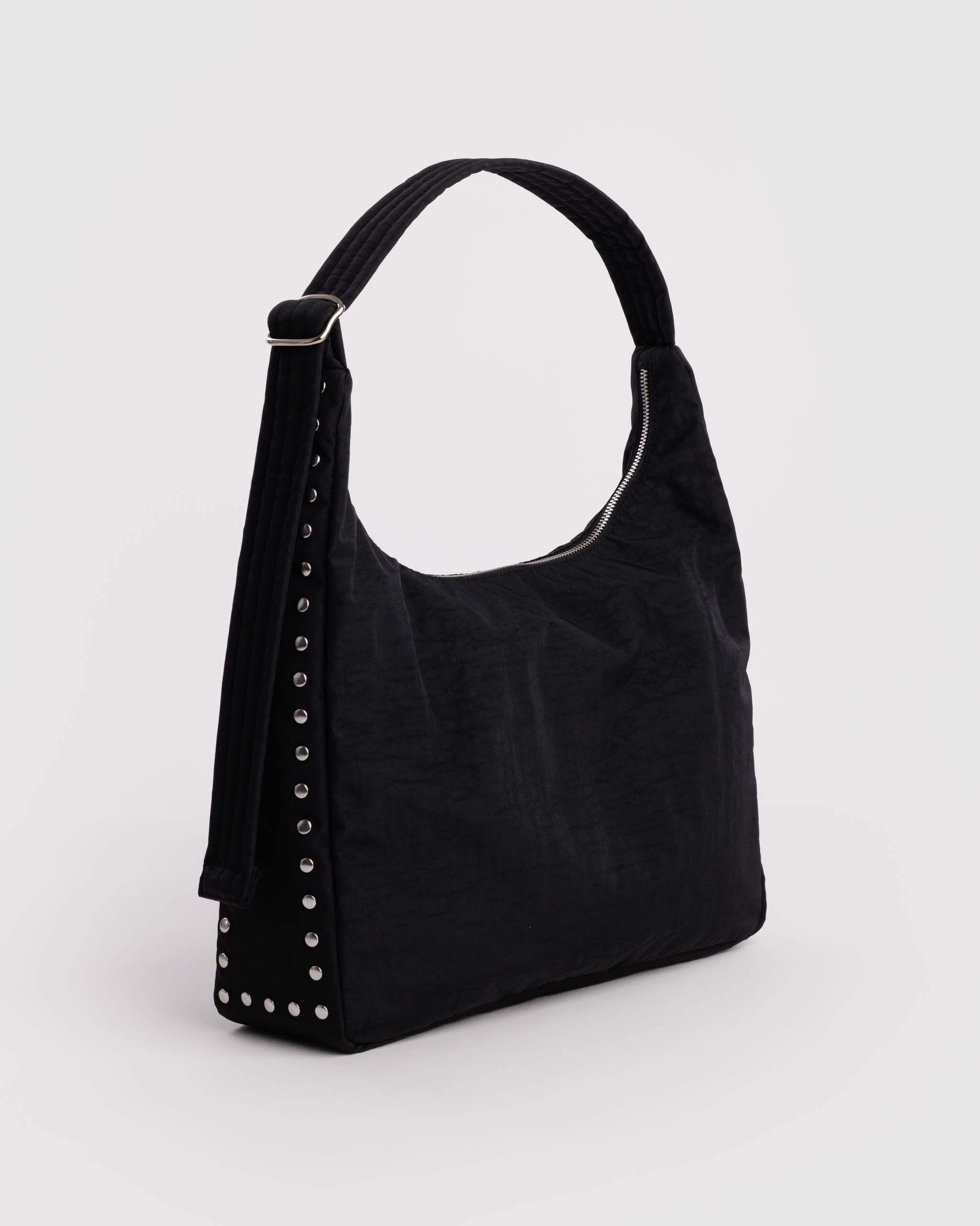 Nylon Shoulder Bag - Studs｜BAGGU