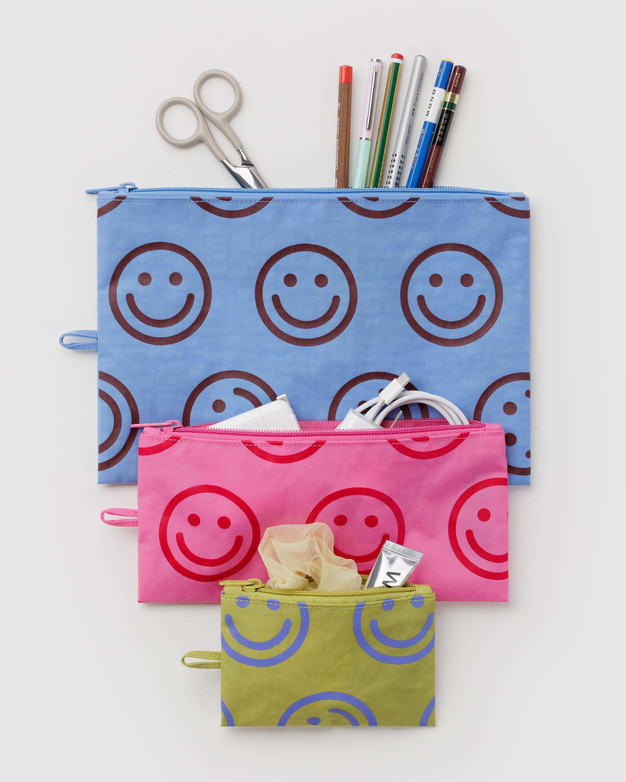 Flat Pouch Set - Pop Happy Mix｜BAGGU
