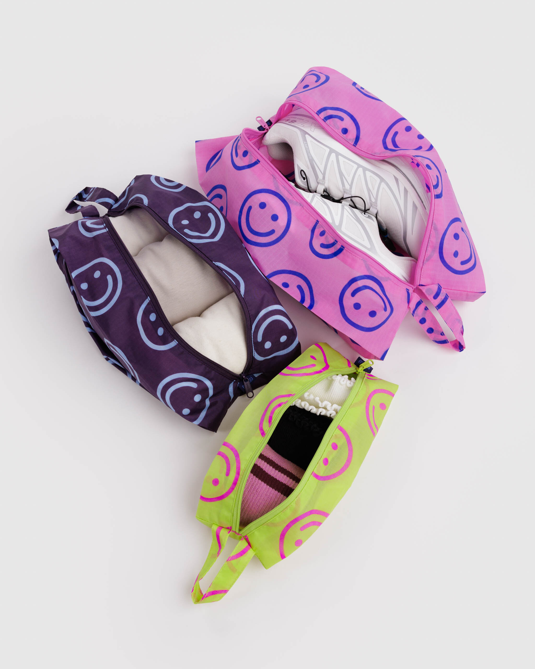 3D Zip Set - Bright Happy Mix｜BAGGU