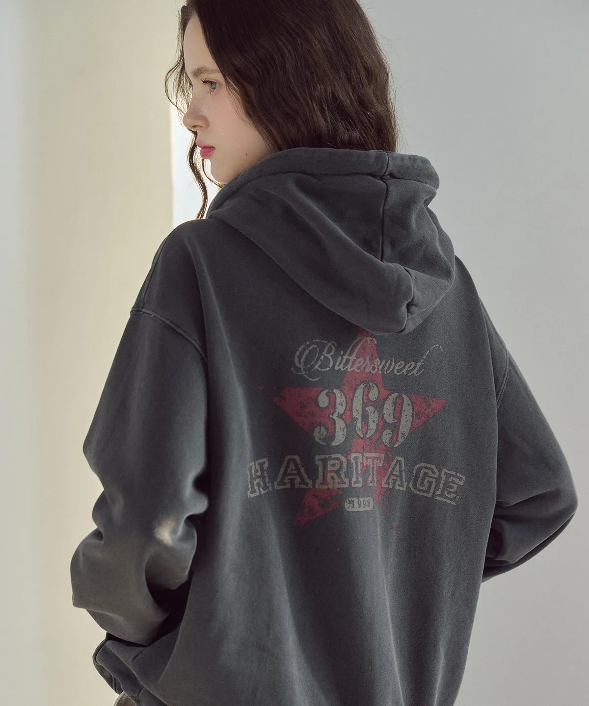 CPGN STUDIO Bitter Pigment Hoodie Zip-up