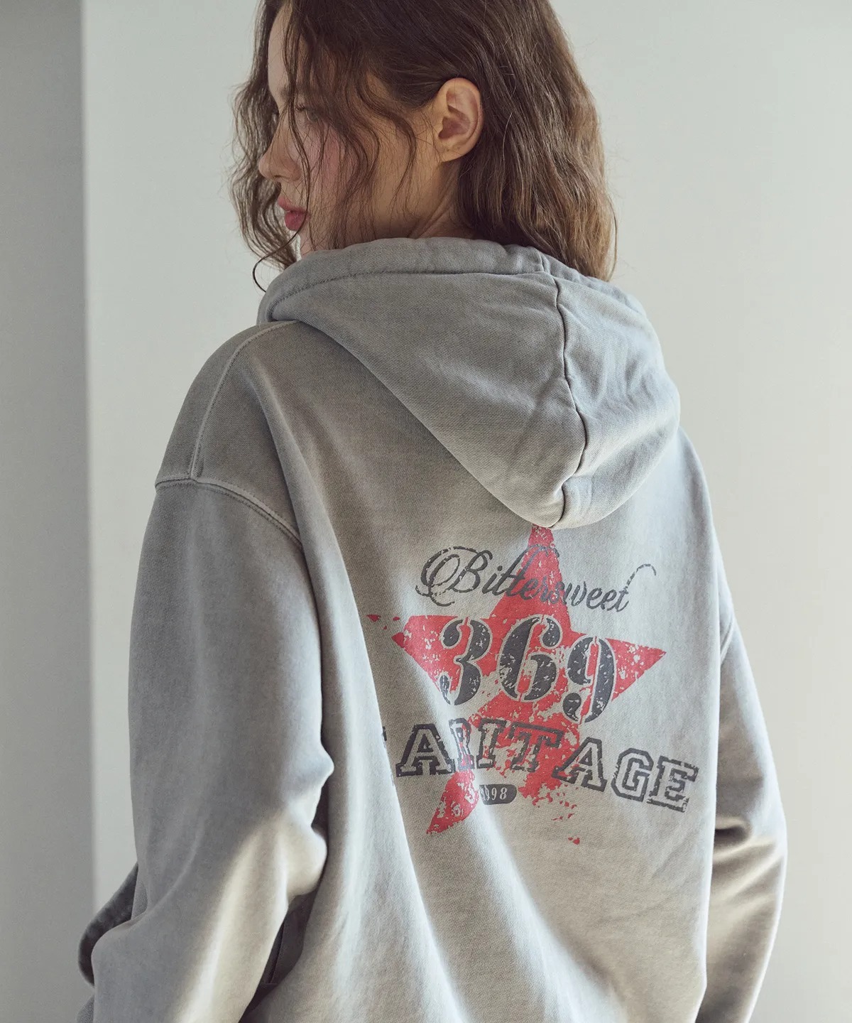 CPGN STUDIO Bitter Pigment Hoodie Zip-up