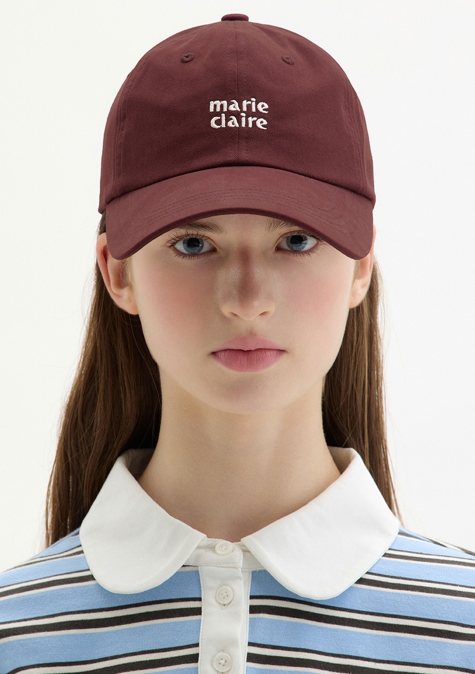 【入LIVECODE一件減至$148😱🔥！】【韓妹大愛品牌！北村旗艦總店封館🇰🇷】【MARIECLAIRE】Small logo ball cap (8 Colors)