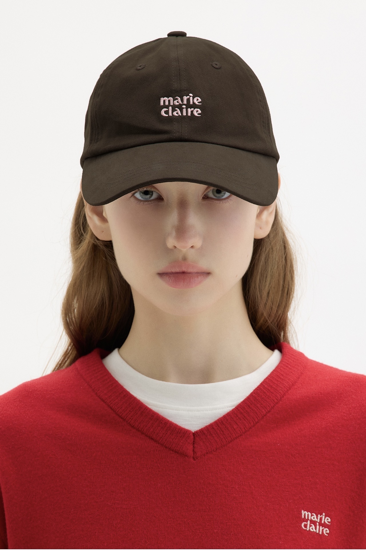 【入LIVECODE一件減至$148😱🔥！】【韓妹大愛品牌！北村旗艦總店封館🇰🇷】【MARIECLAIRE】Small logo ball cap (8 Colors)