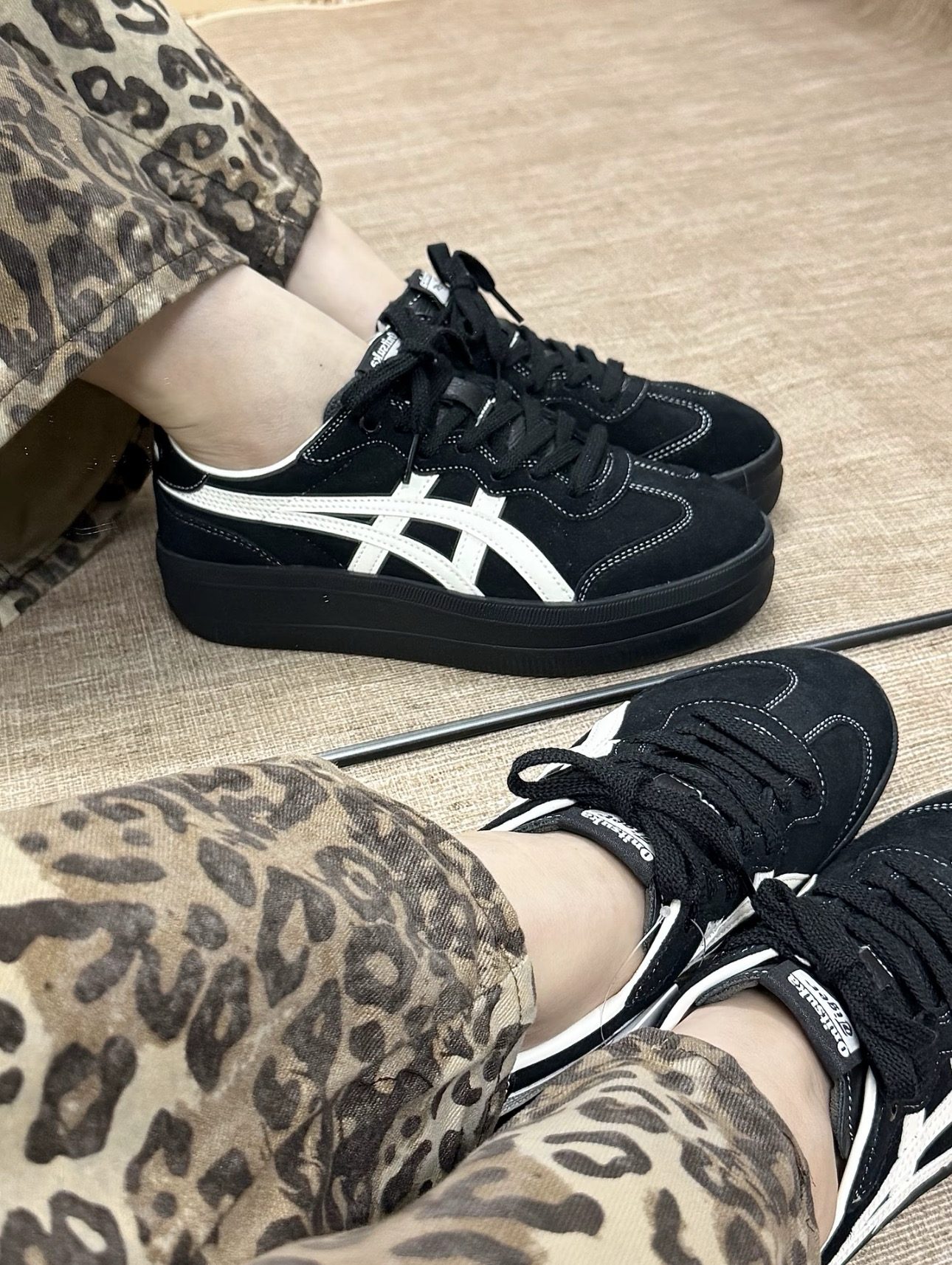 預訂| ONITSUKA TIGER TOKUTEN CHUNK BLACK/WHITE