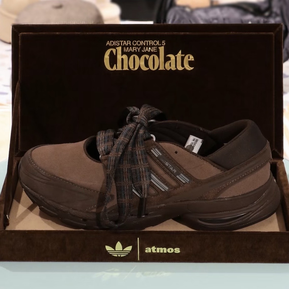 ADIDAS ORIGINALS ADISTAR CONTROL 5 MJ “CHOCOLATE” 巧克力 復古 瑪莉珍 KZ6953