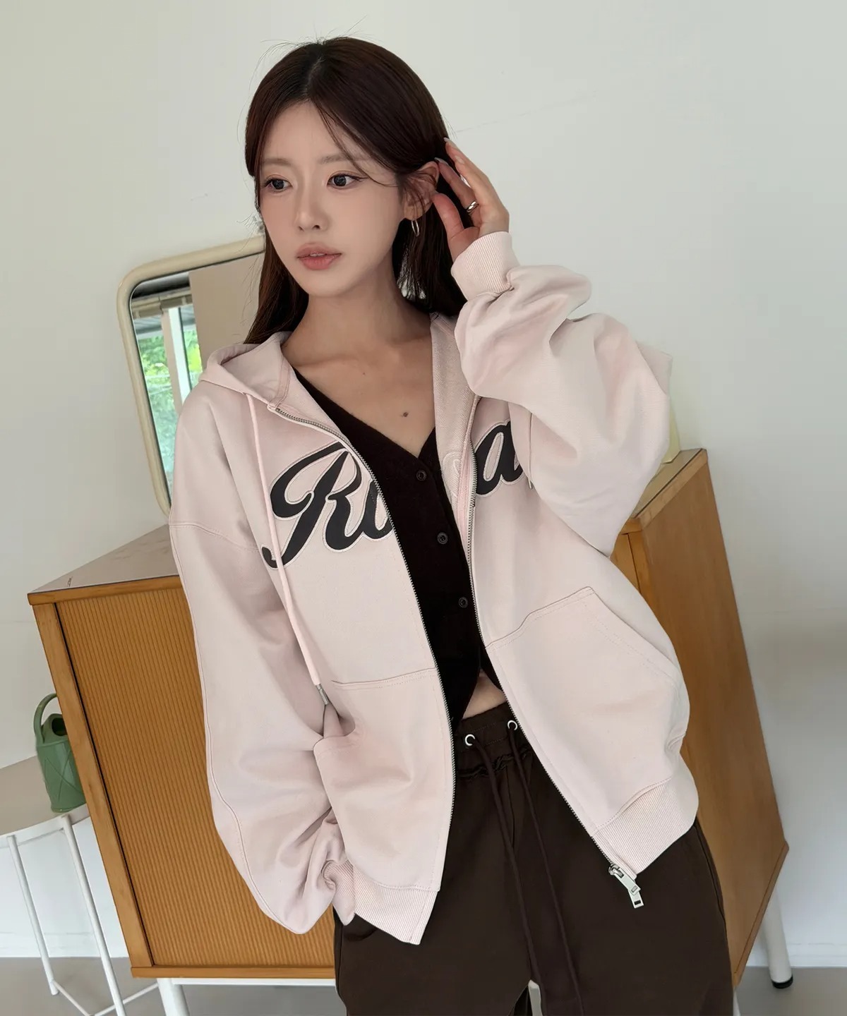 ROLAROLA ROLA PATCH HOOD ZIP UP