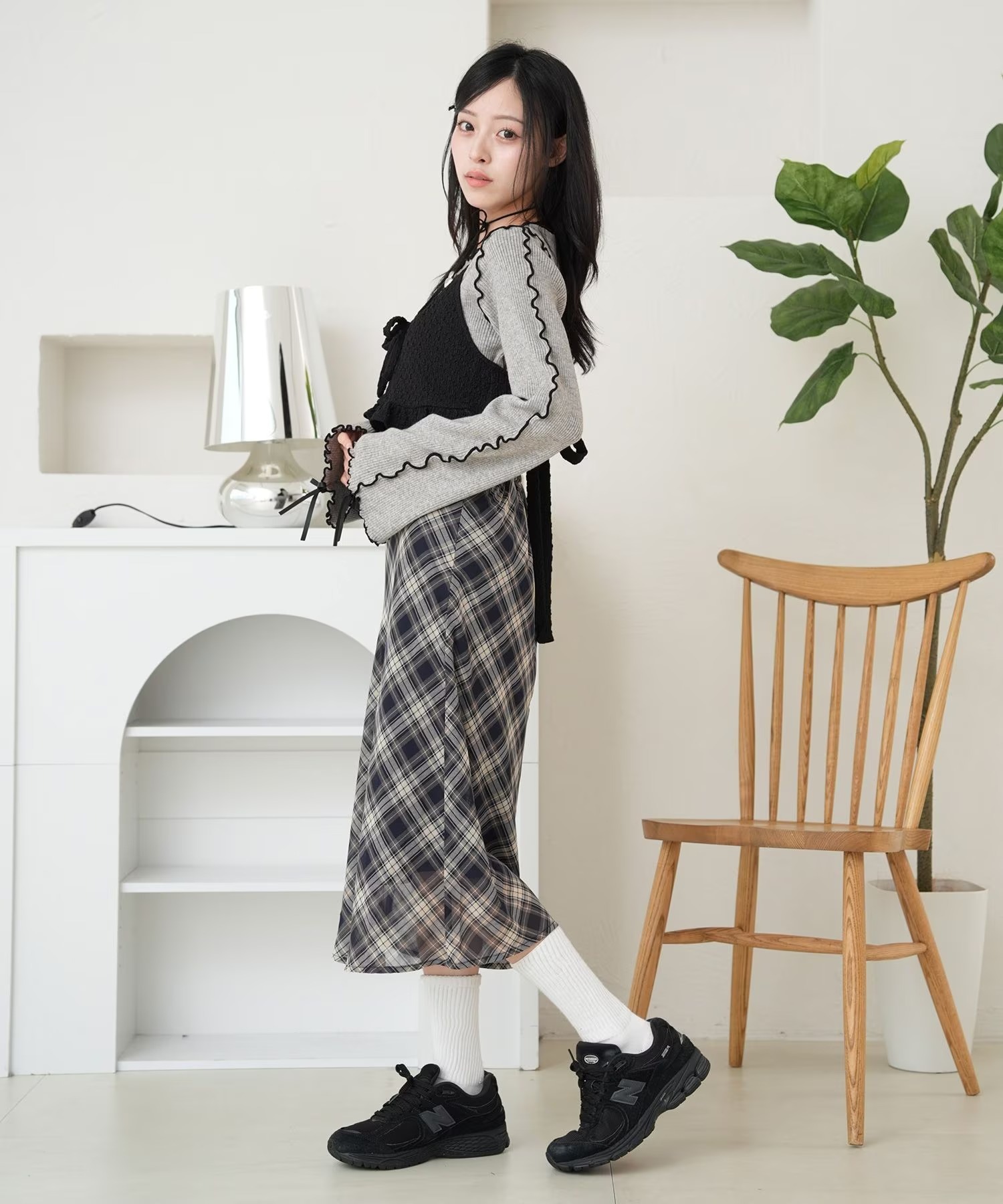 【 10/6收單 】日本 Kutir 緞帶美樂圓領針織衫