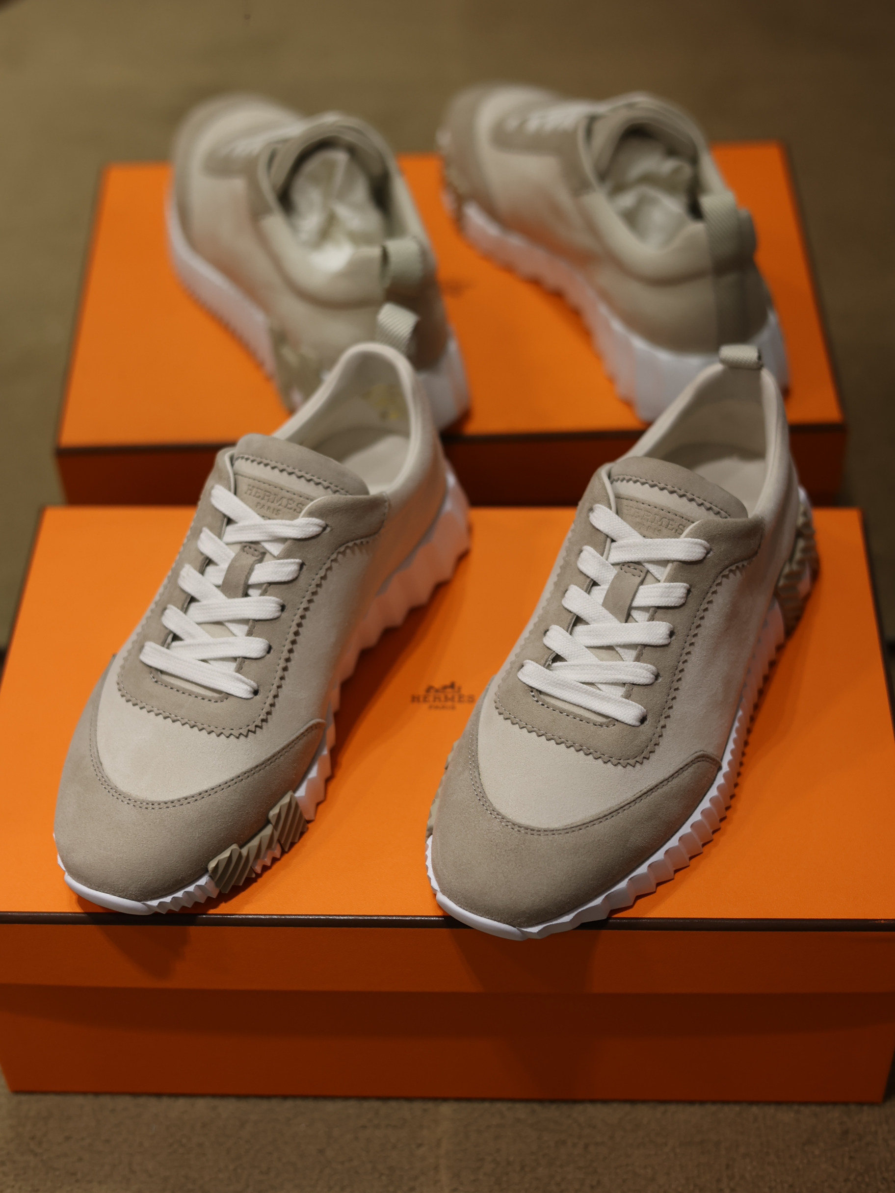 Bouncing sneaker Beige Glaise / Beige Esquisse (可預訂size)