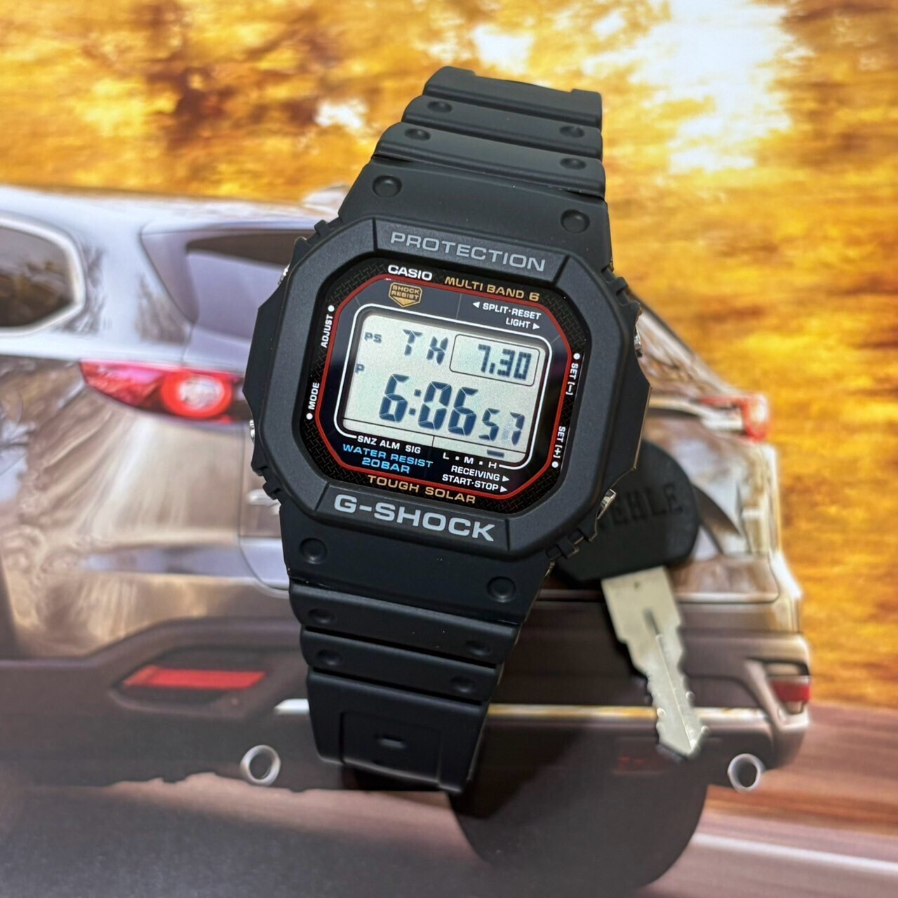 【G-SHOCK】5600系列 太陽能電波錶GW-M5610U-1J 43.2mm 現代鐘錶