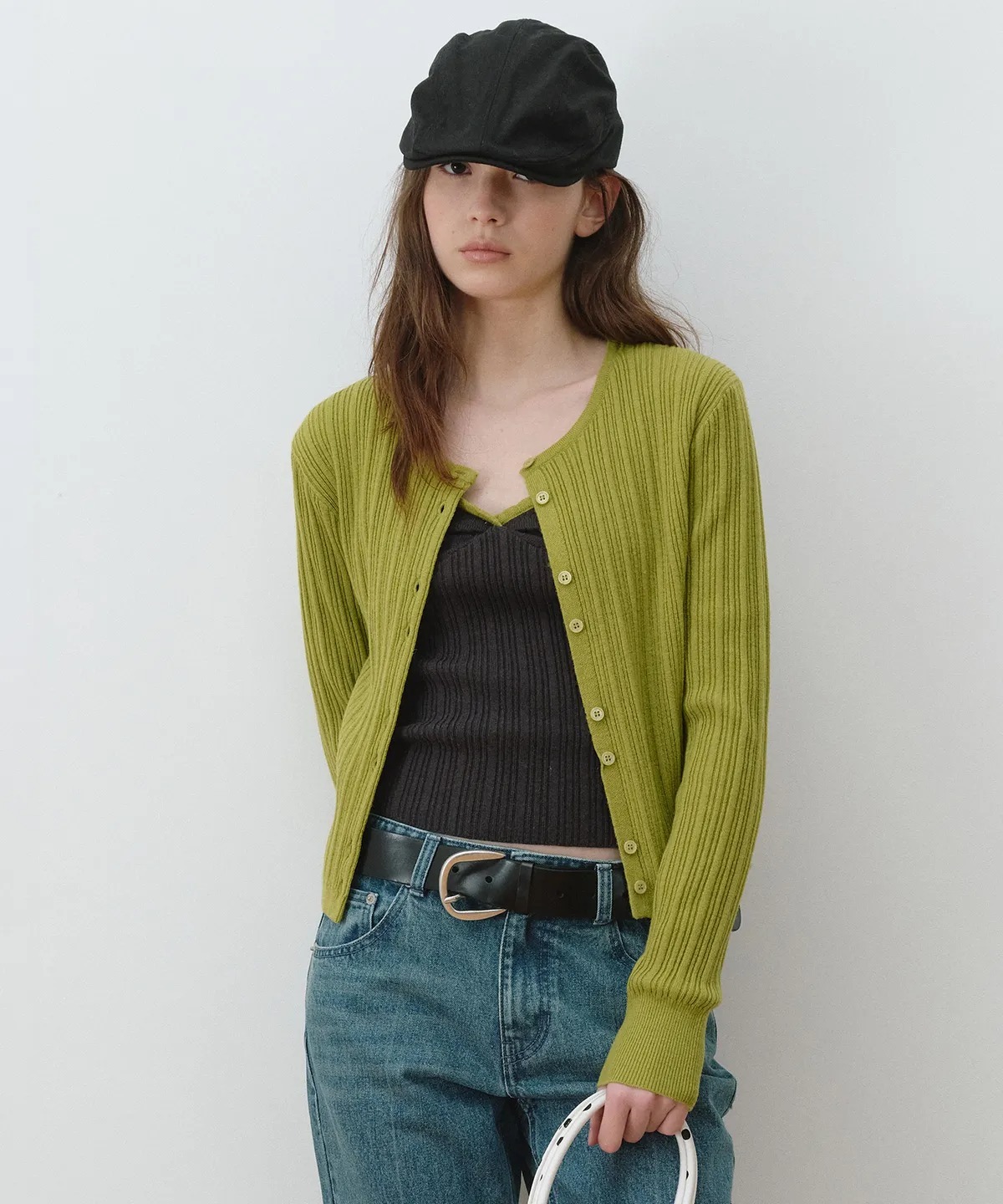 ROLAROLA BUSTIER CARDIGAN SET
