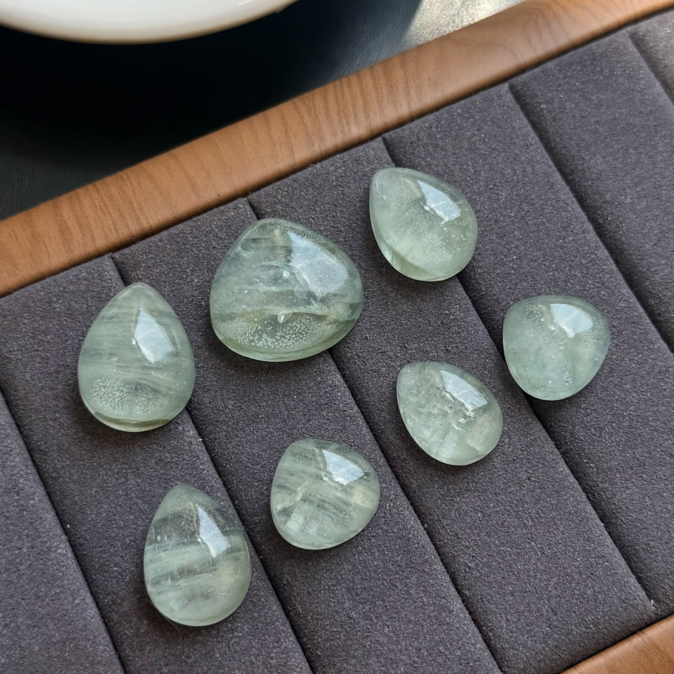 [原石] 海藍寶 水晶蛋面