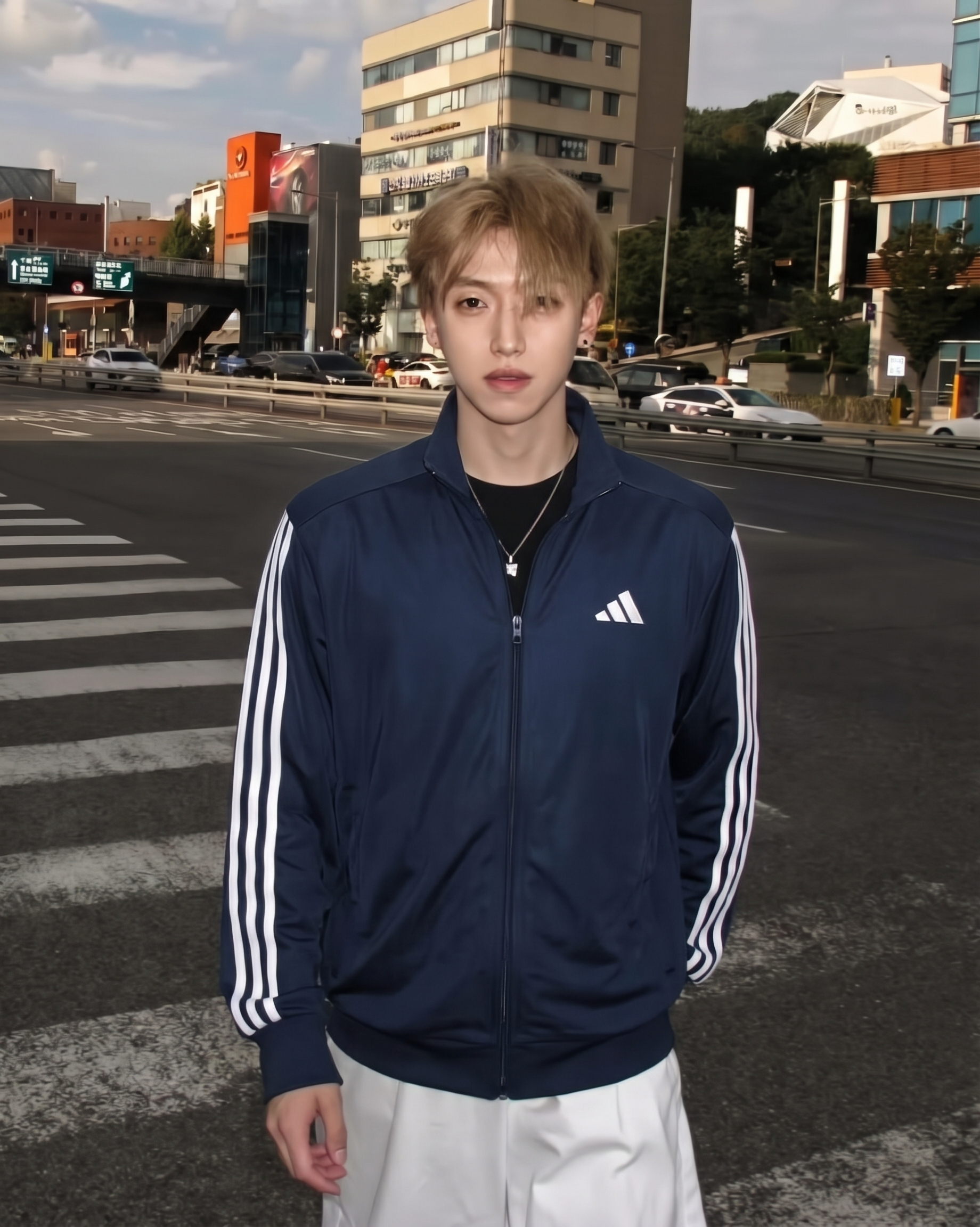 <美國outlet大爆折>美國 Adidas 立領 三線 小標 夾克 運動外套 三色