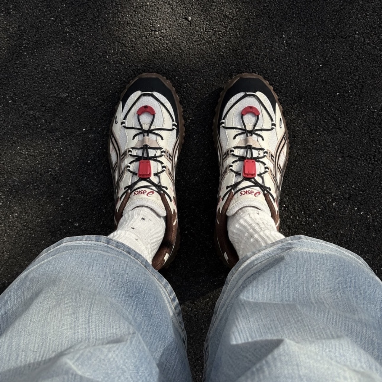 ASICS GEL-AMMG 摩卡棕 咖啡 復古 薄底 機能 抽繩 中性款 1203B274-100