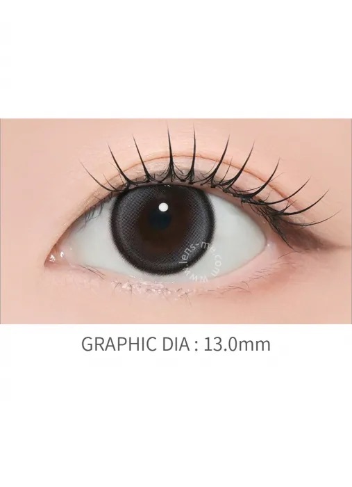 [月拋]Lensme Fog Veil 1 Month Gray｜月拋彩妝隱形眼鏡｜每盒2片