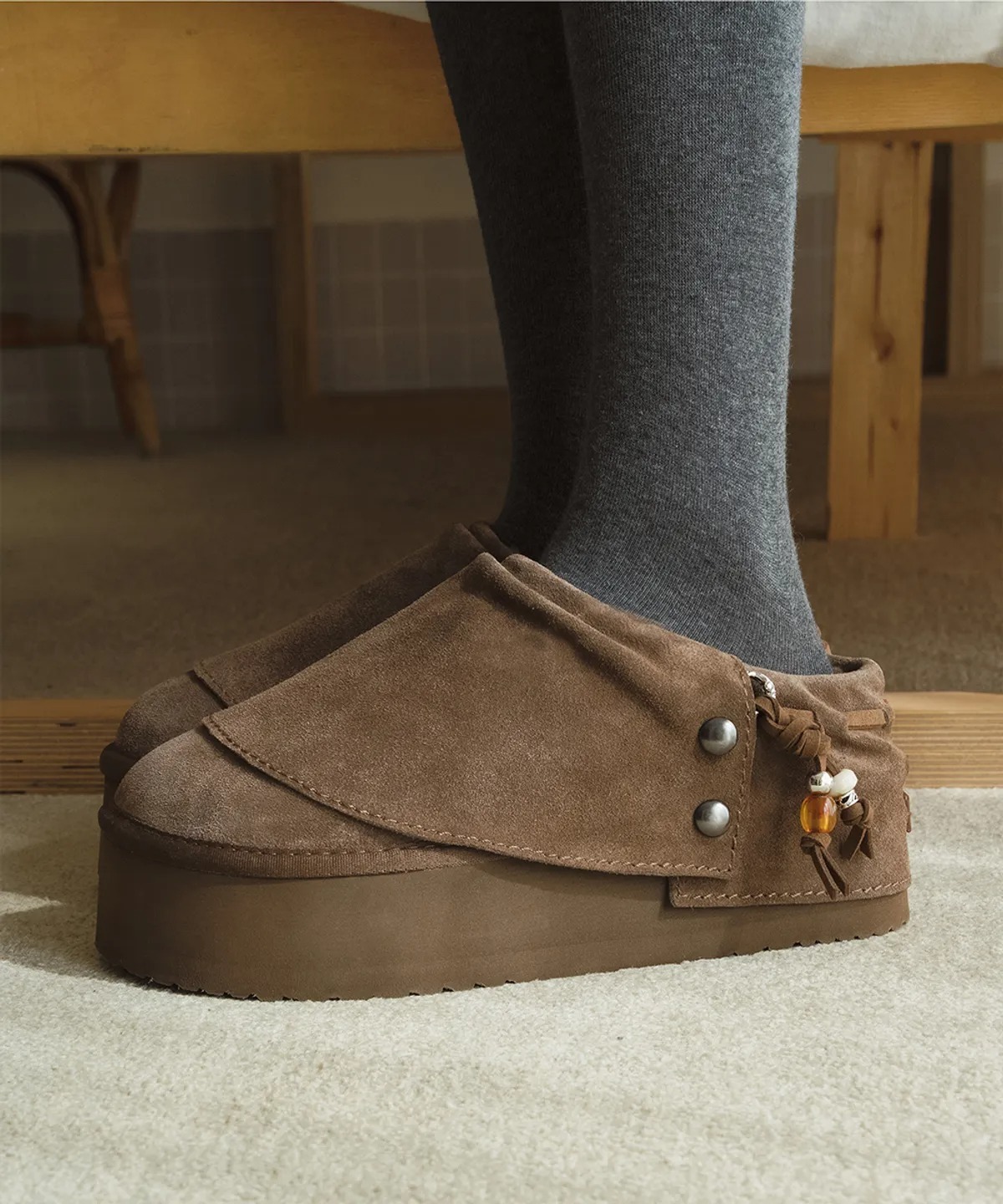 Rockfish Weatherwear STUD MAXI FOLDED MULES