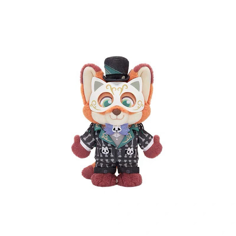 2026 萬聖節 動物方城市 Zootopia 胡尼克 Nick 狐狸 娃娃 玩偶 -上海迪士尼樂園