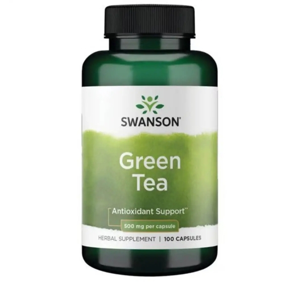 【Swanson】Green Tea 綠茶 500mg 100顆