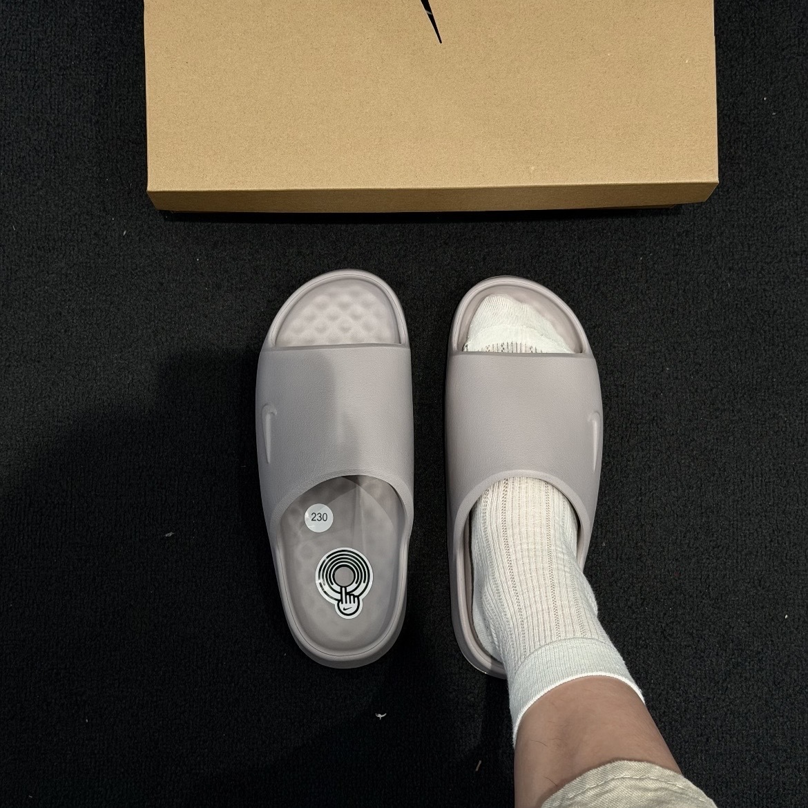 NIKE CALM SLIDE 2.0 水泥灰 涼拖鞋 男鞋 一字拖 耐吉 IB0183-202