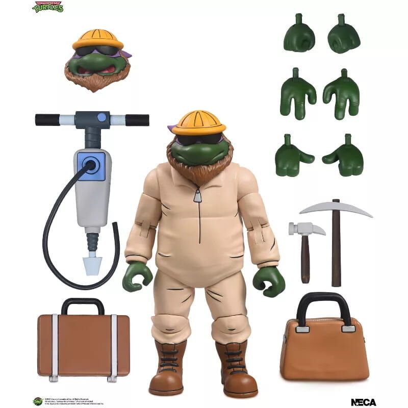 預購26/11 NECA 代理版 可動 7吋 忍者龜 '87 工程師多納太羅