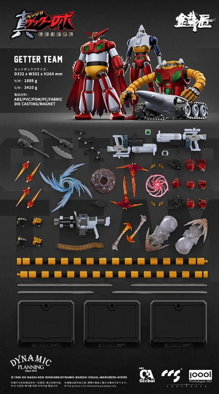 預購27/01 CCSTOYS 代理版 可動 鐵匠·蓋特小隊