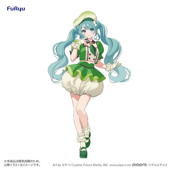 預購27/03 FuRyu 代理版 景品 初音未來×TIROL CHOCO 抹茶麻糬Ver.