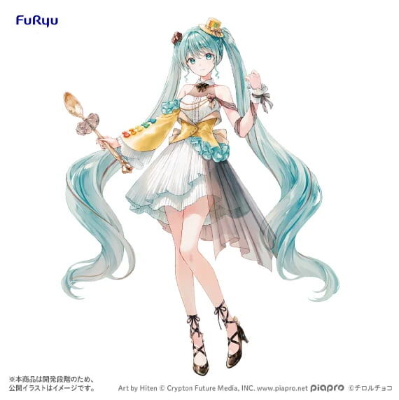 預購27/03 FuRyu 代理版 景品 初音未來×TIROL CHOCO 咖啡牛軋糖 異色Ver.
