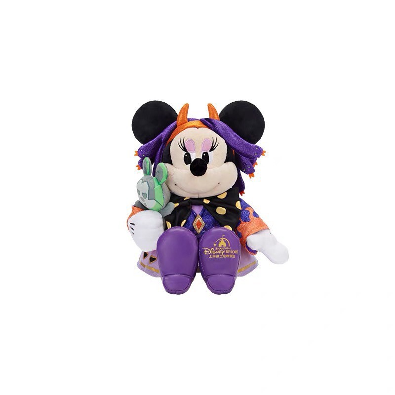 2026 萬聖節 米奇 Mickey 與好友們 米妮 Minnie 娃娃 玩偶 -上海迪士尼樂園