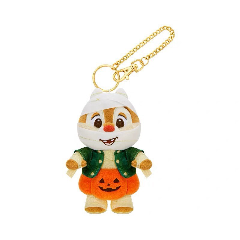 2026 萬聖節 米奇 Mickey 與好友們 紅鼻 蒂蒂 Dale 絨毛 鑰匙圈 吊飾 奇奇蒂蒂 Chip 'n Dale -上海迪士尼樂園