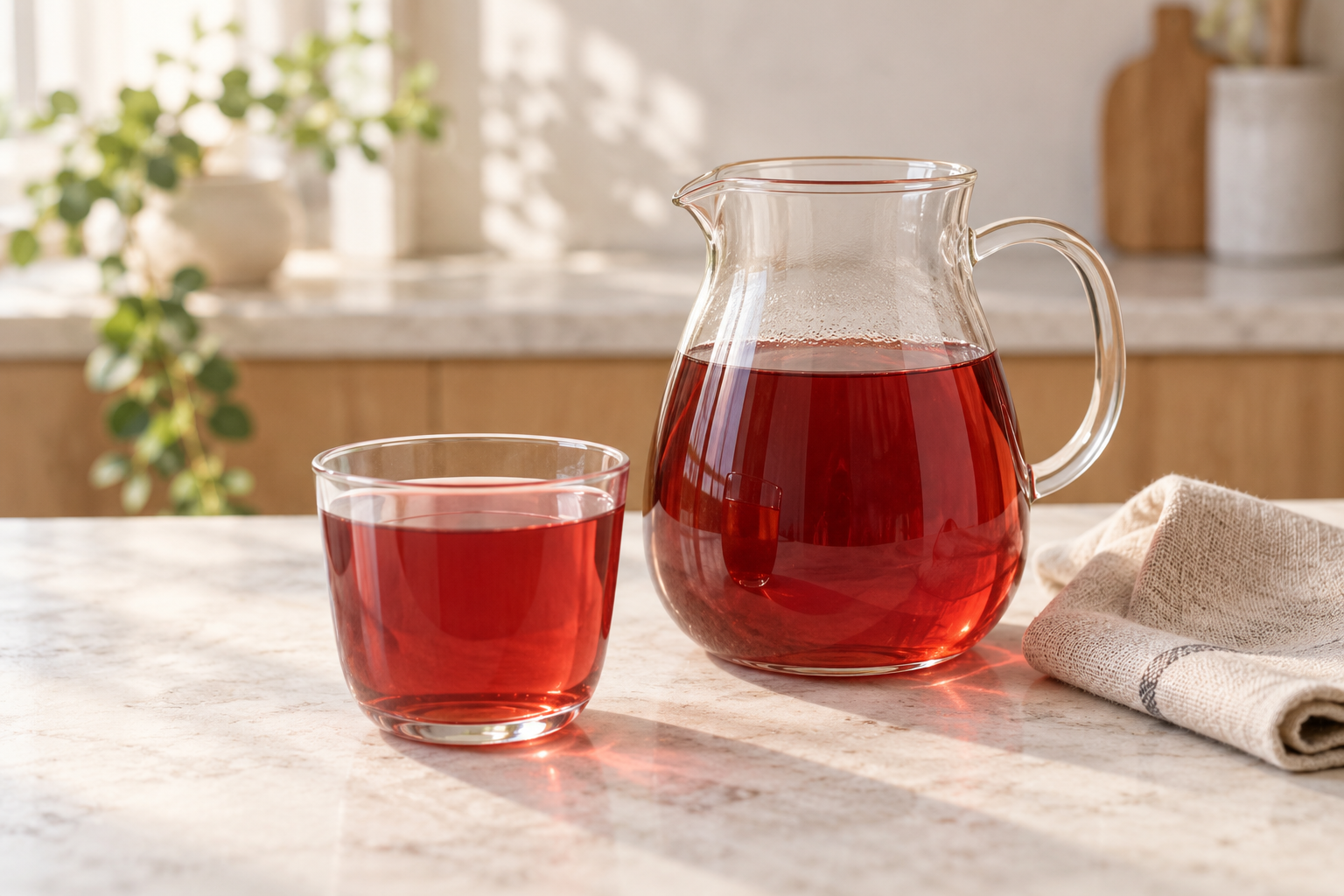 洛神花茶怎麼煮好喝?酸甜風味、熱煮比例與調味技巧