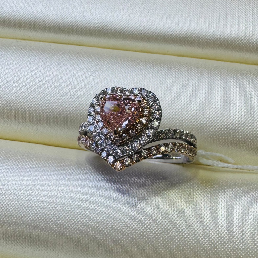 RIN-HHG1004-022 [RD2767] 925 SILVER LAB GROWN DIAMOND RING (A22)