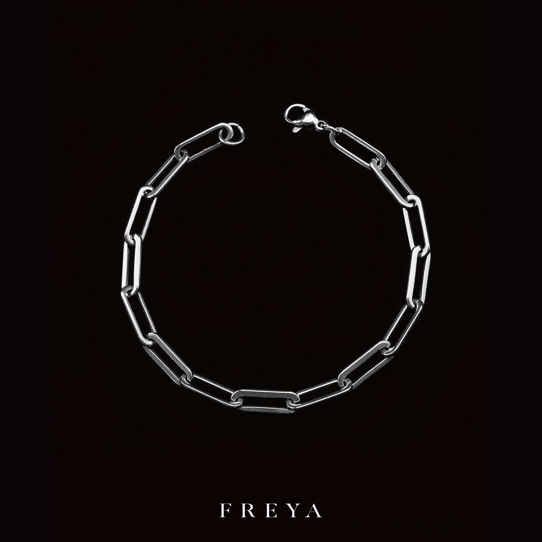 FREYA 4mm回形十字扣手鏈