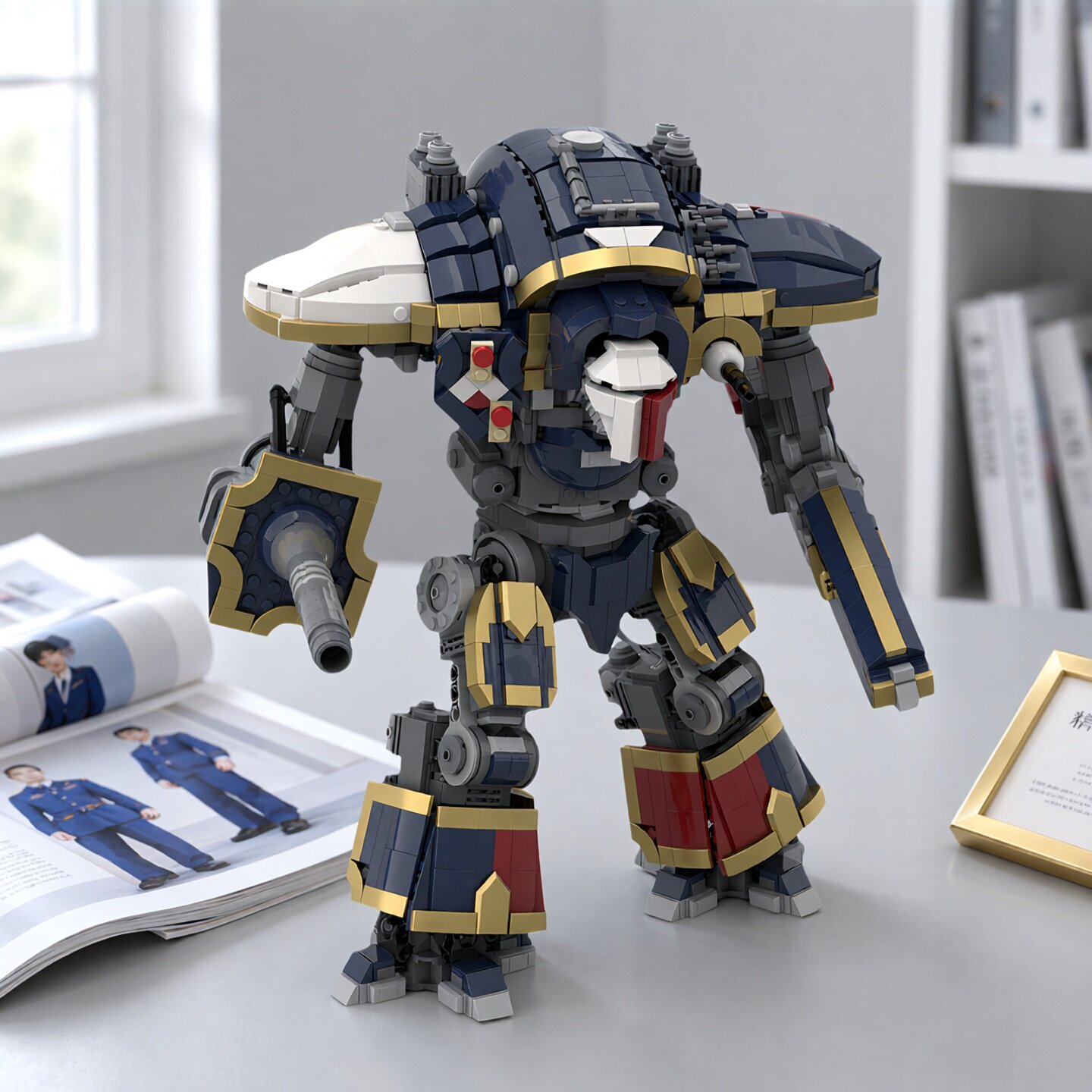 MOC 40K Imperial Knight Questoris Buildings Set Fit Lego NO BOX MOC-227563