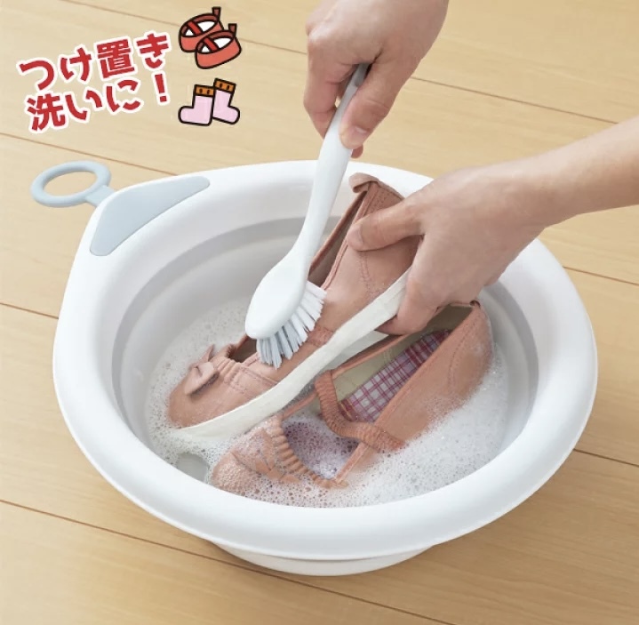JP 日本製 Snoopy 摺疊式多用途矽膠盆 白 1944 TK261004