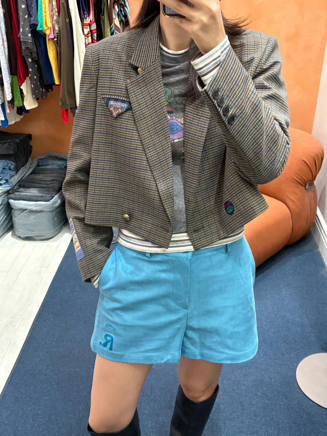 短版紳士西裝外套