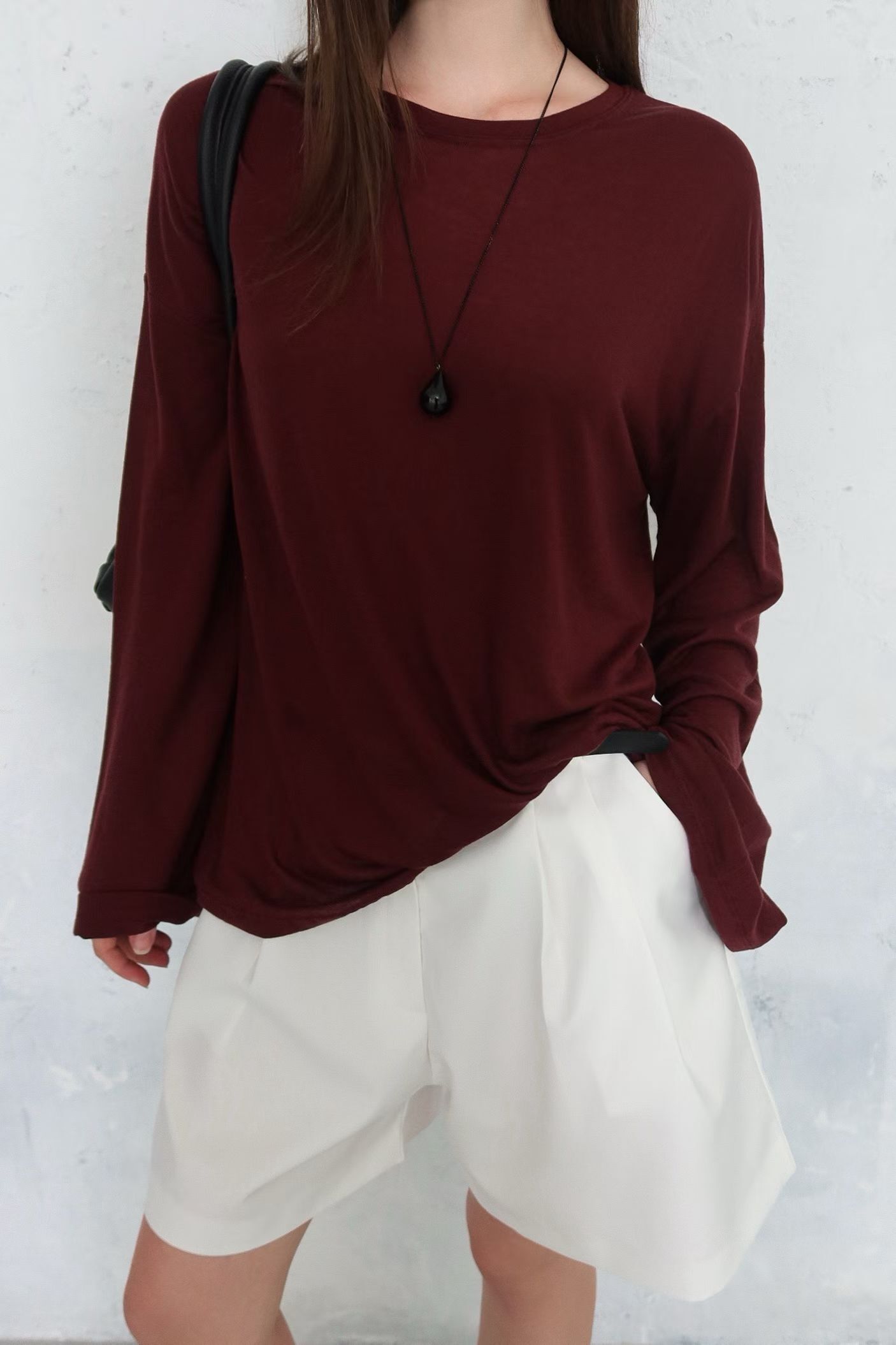 BP2604 Long Sleeve Wool Tee