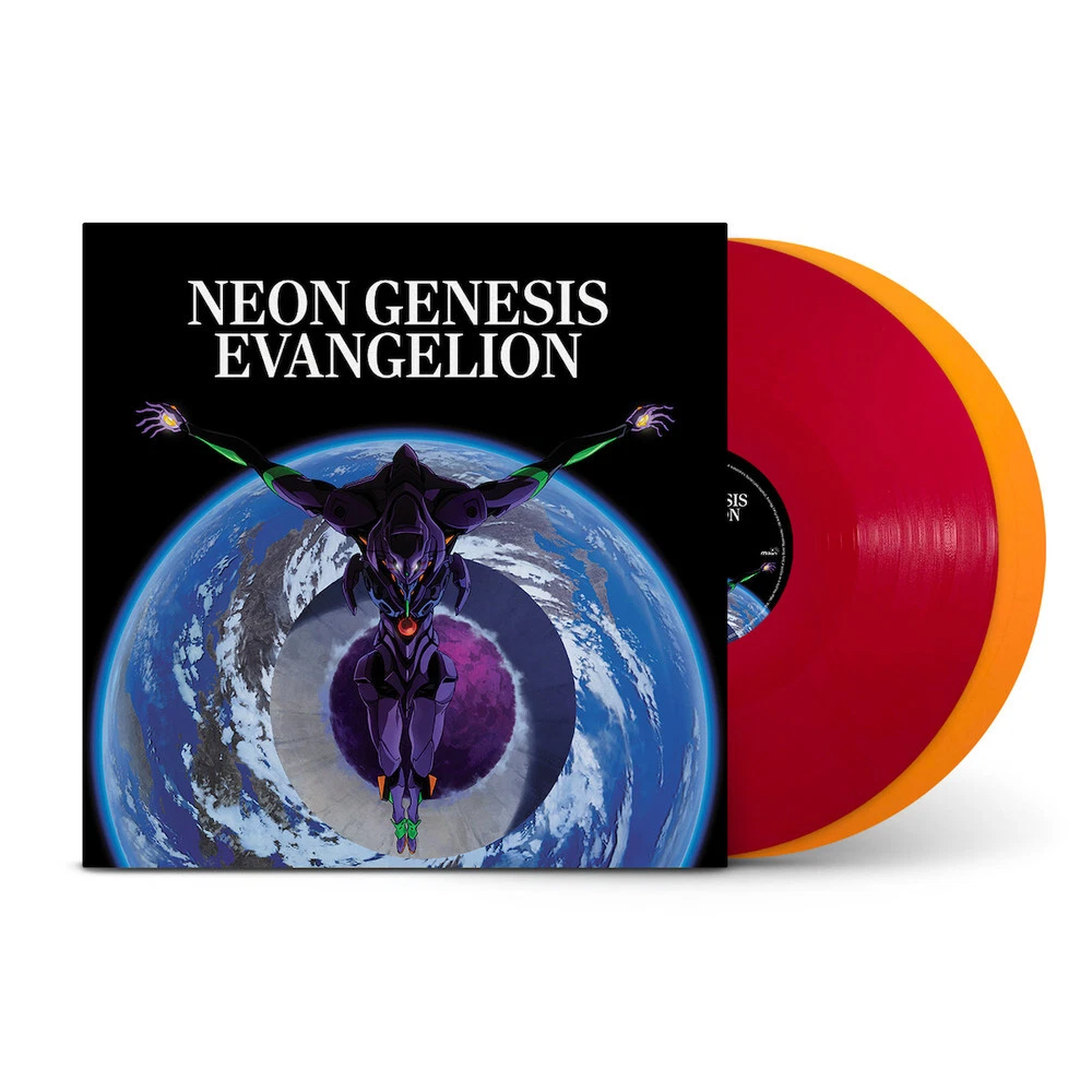 EVA 新世紀福音戰士 - 動畫原聲帶 [CD/LP] 25週年版限量雙彩膠唱片 / 豪華專輯五入組 Neon Genesis Evangelion Limited Edition 25th Anniversary Soundtrack