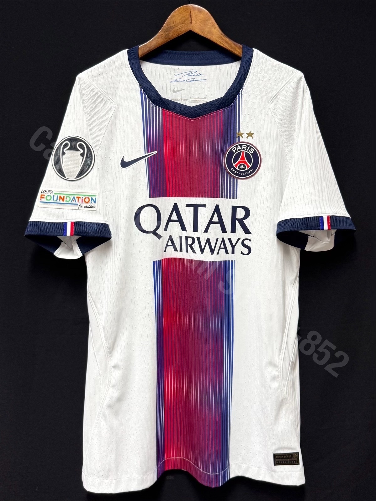 PSG Paris Saint Germain 2026-2027 Nike Away Authentic Player Shirt #17 VITINHA
