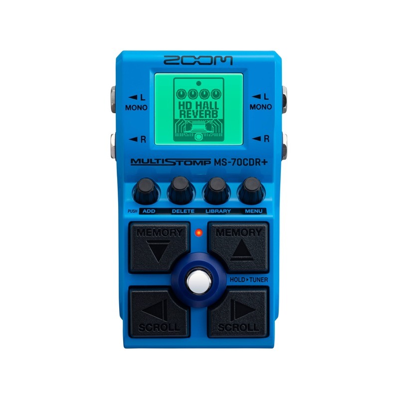 ZOOM MS-70CDR+｜電吉他綜合效果器