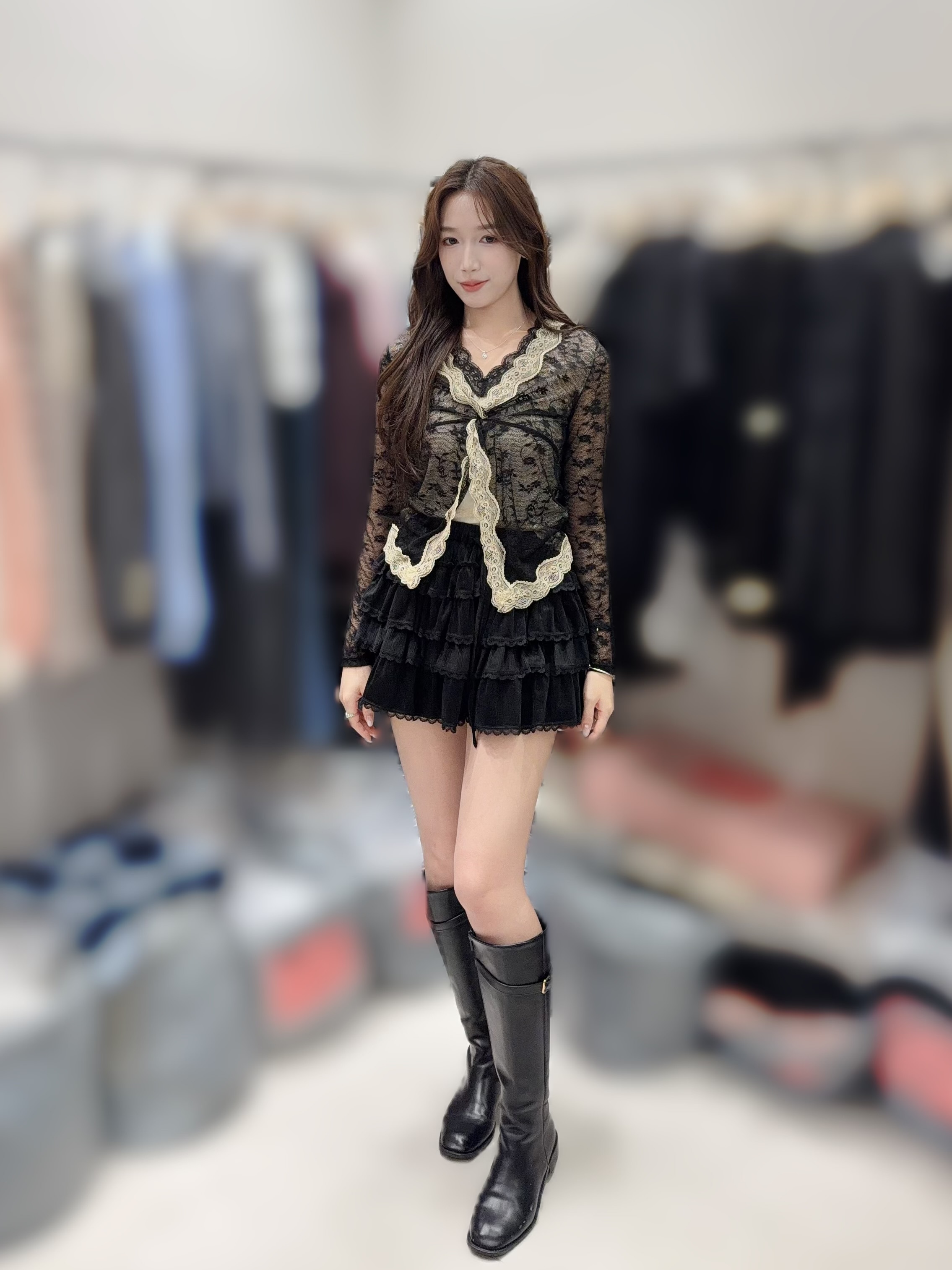 JE17 腰24-42 HIP44 長13.5 $529