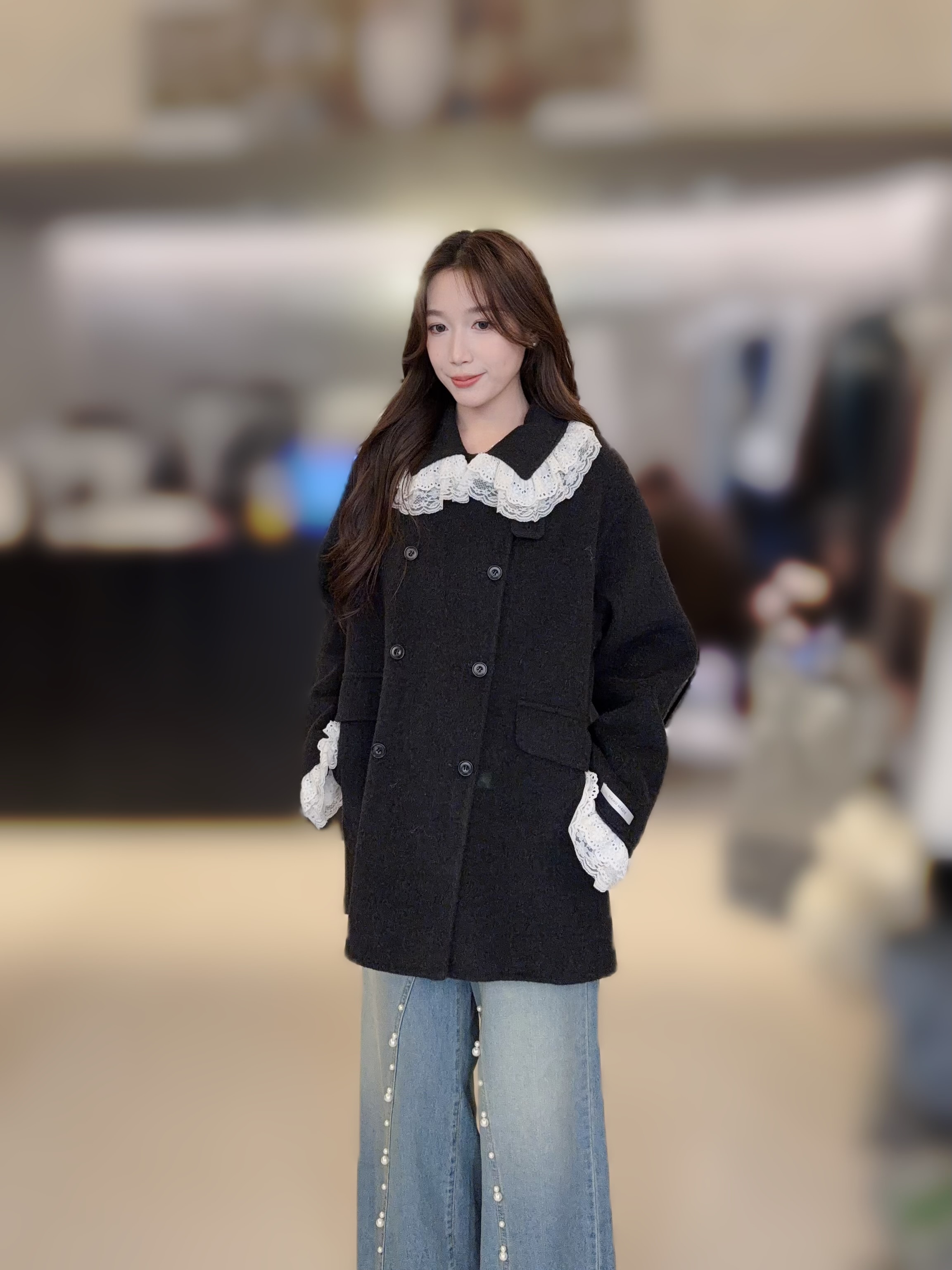 MP14 80%羊毛 胸46 長29 $1049