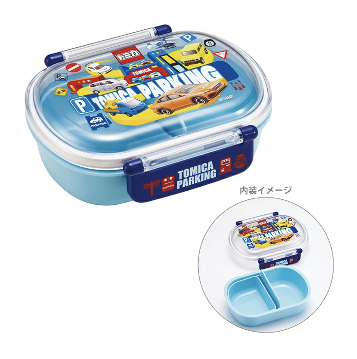 日本製 Skater Tomica 抗菌餐盒360ml
