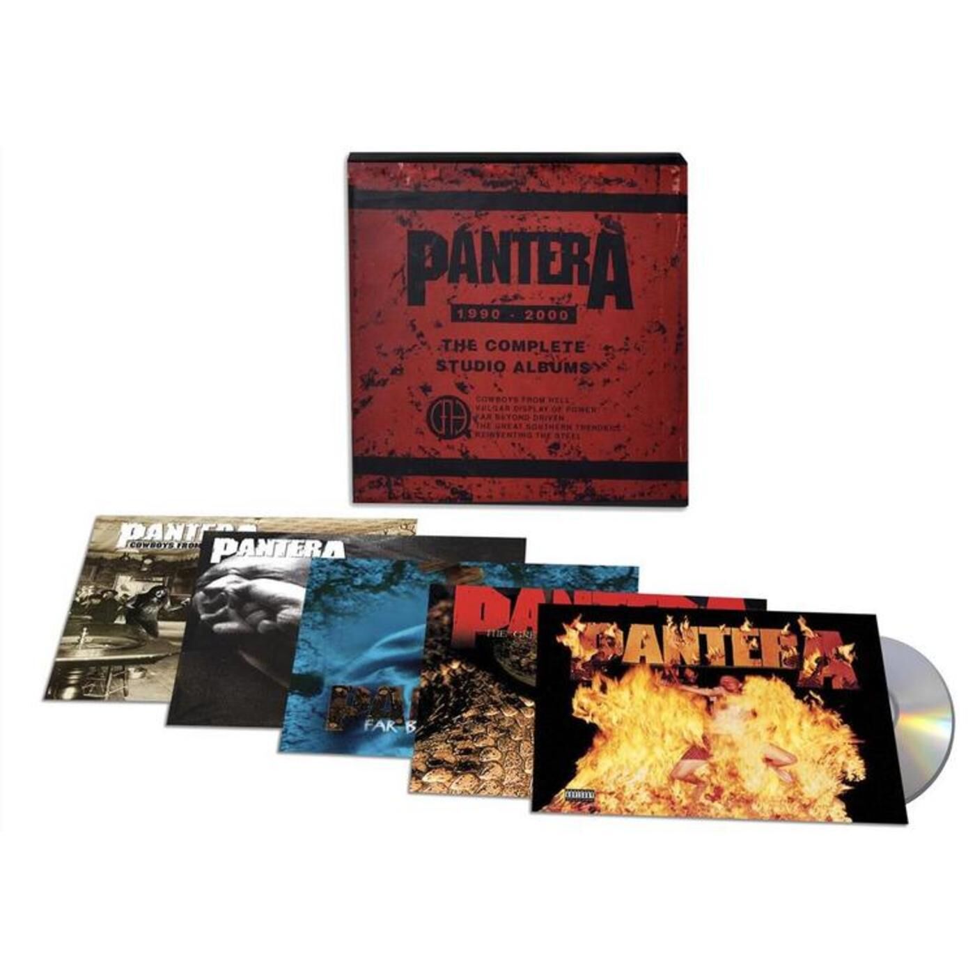 Pantera - THE COMPLETE STUDIO ALBUMS 1990-2000 (5CD)