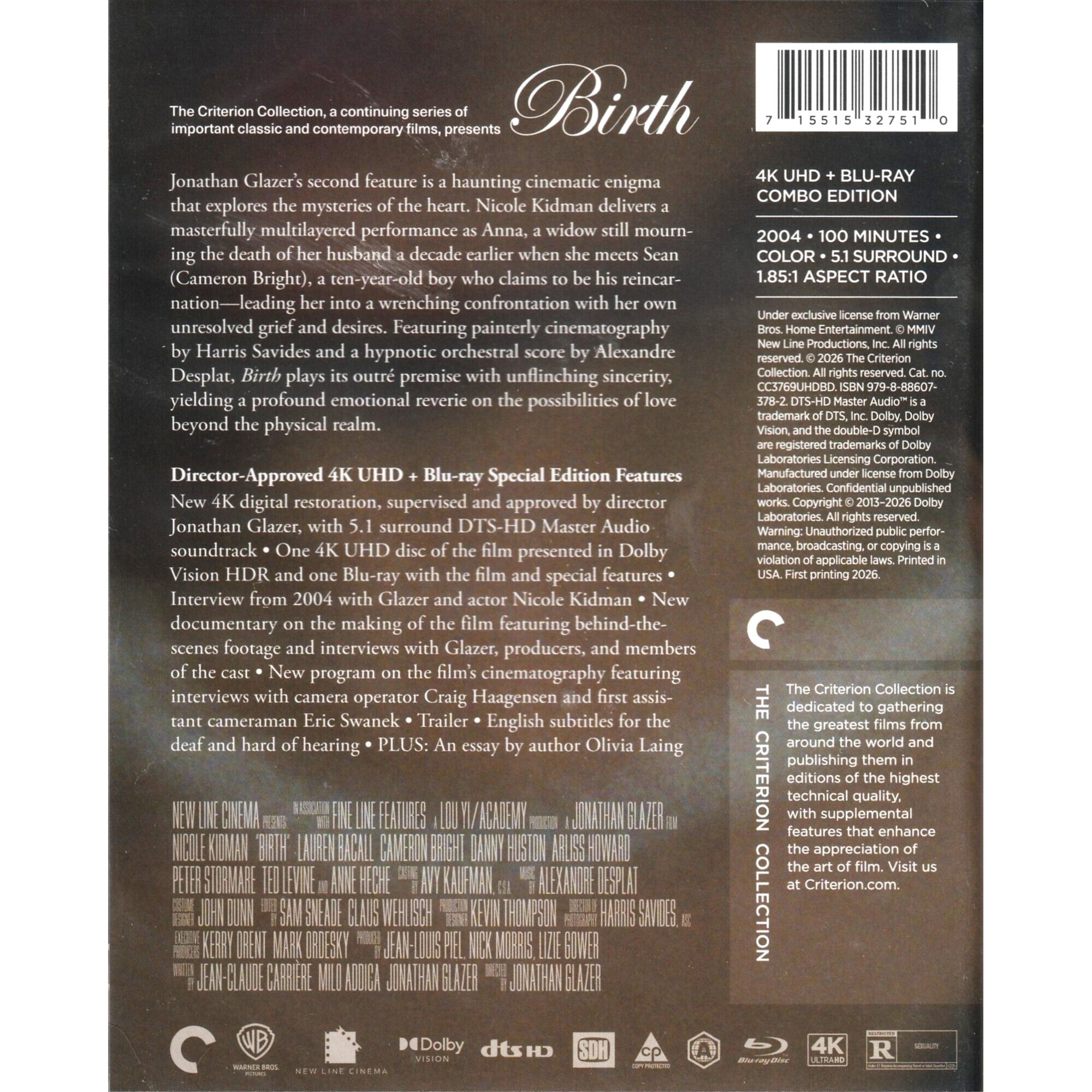 越世驚情 (2004) (4K Ultra HD + Blu-ray) (美國版) [無中文字幕]