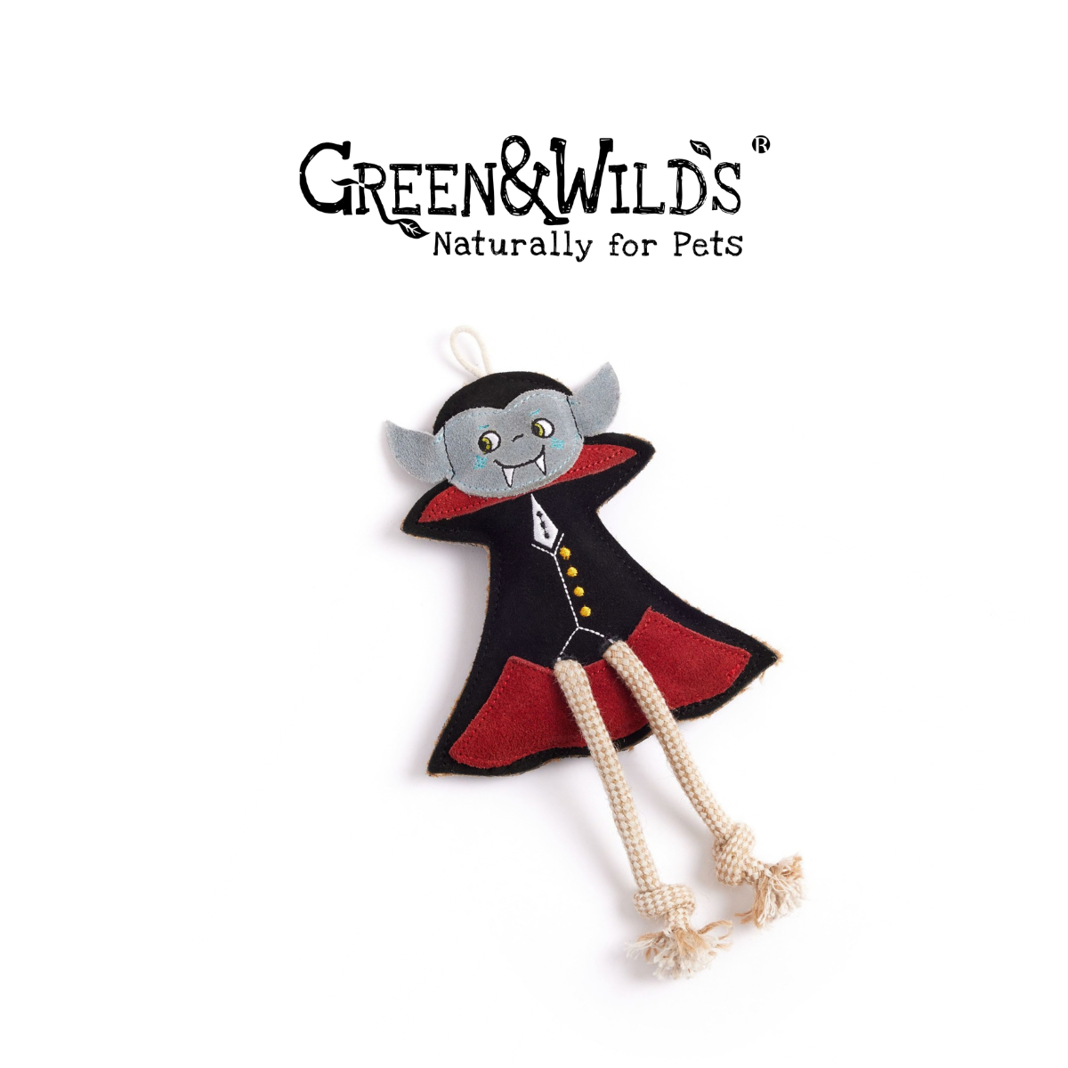 吸血鬼弗拉德 - 天然犬用啃咬玩具｜英國 GREEN & WILDS