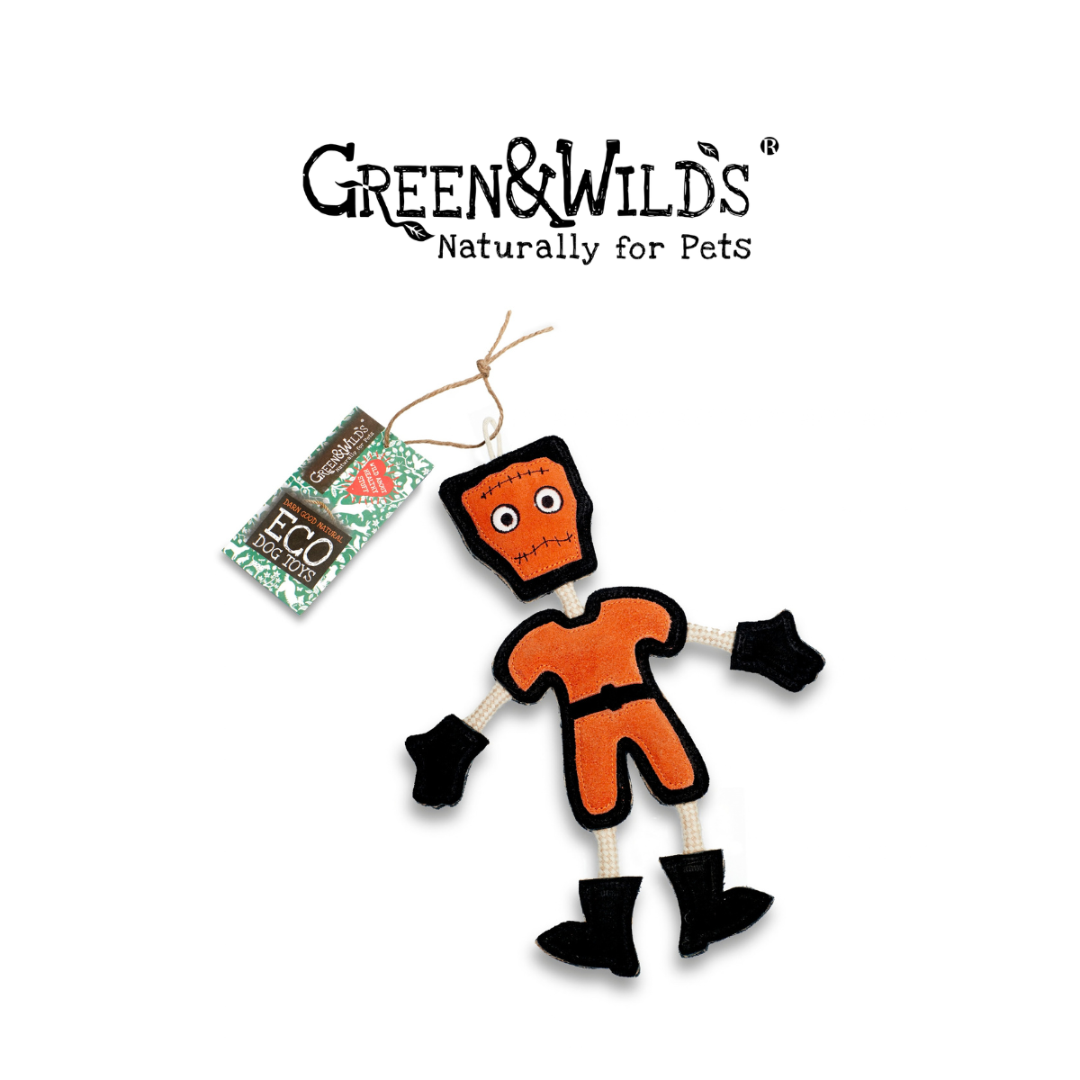法蘭奇怪 - 天然犬用啃咬玩具｜英國 GREEN & WILDS