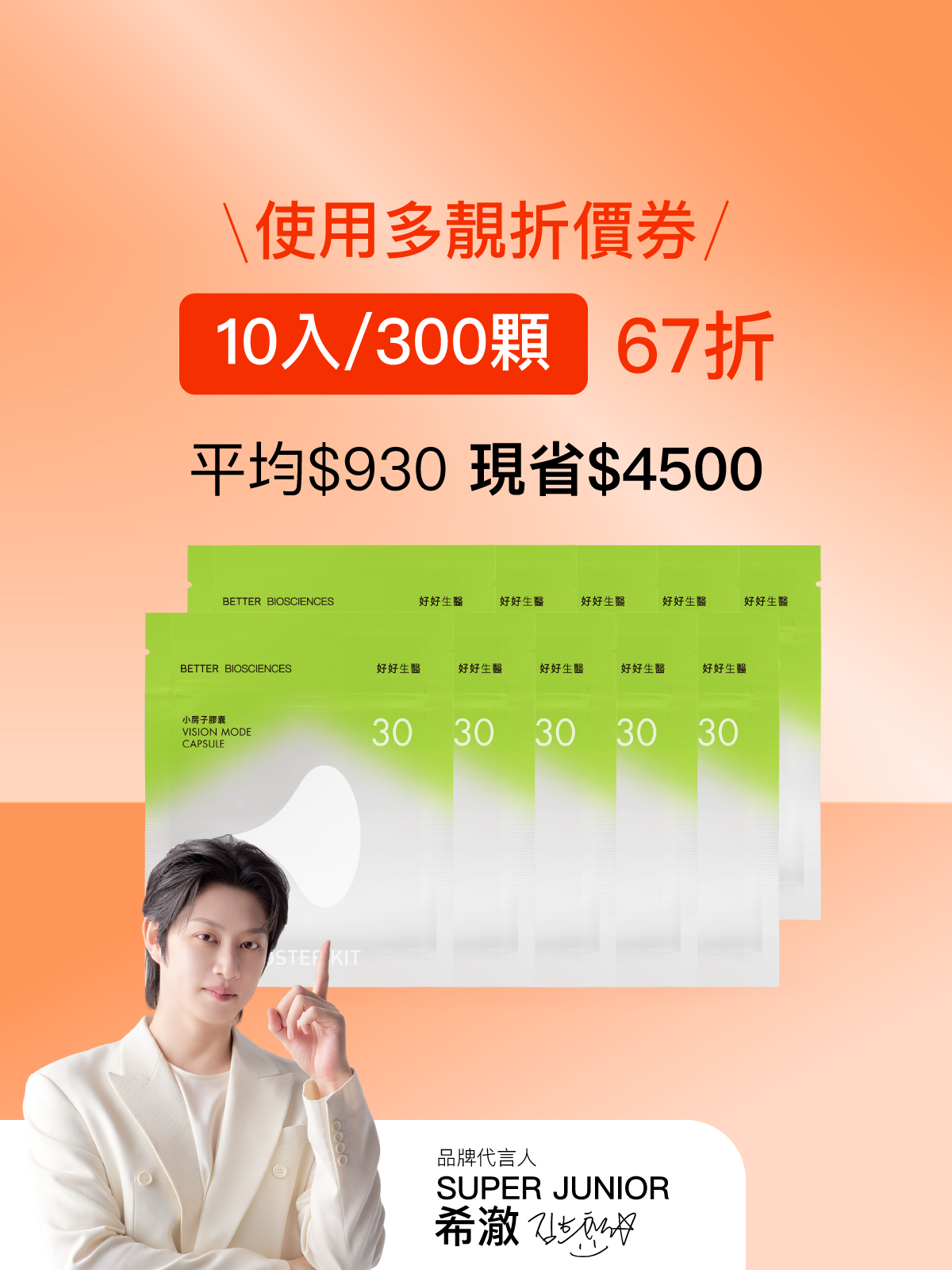 Vision Mode Capsule 50 mg OptiLut®  10 Pack