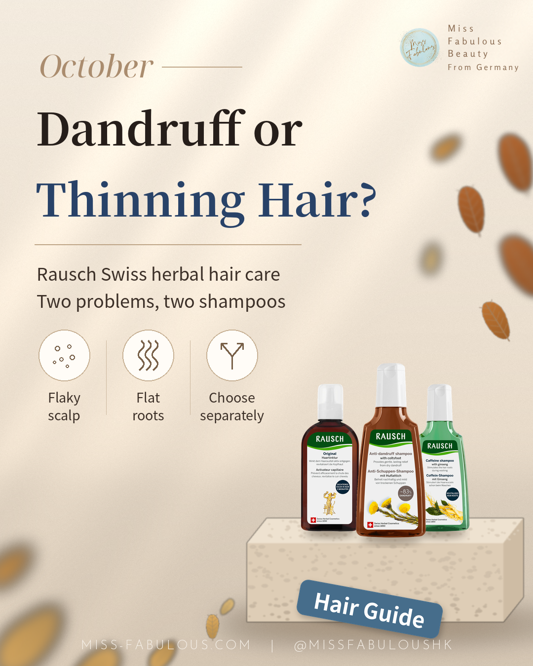 Rausch hair care products cover