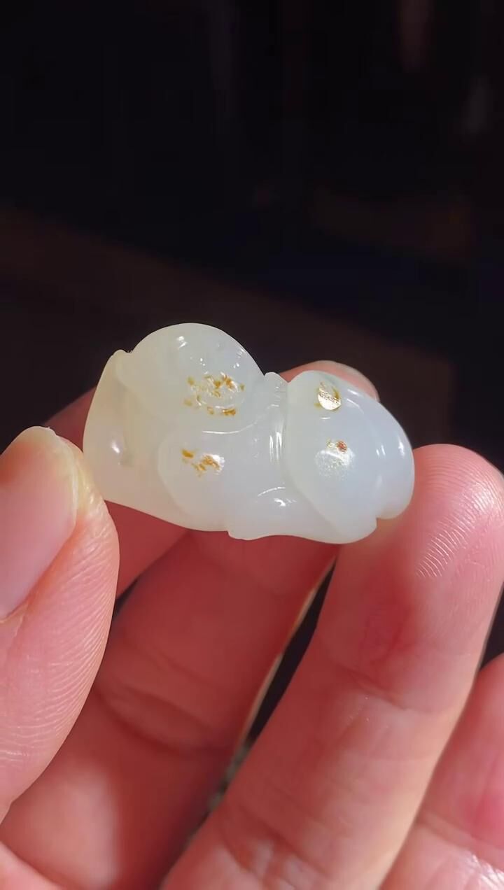 92272 和田玉籽料猴